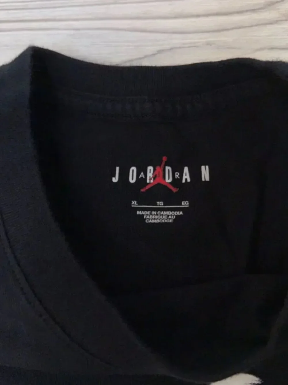 Nike Air Jordan Black & White Jumpman T-Shirt